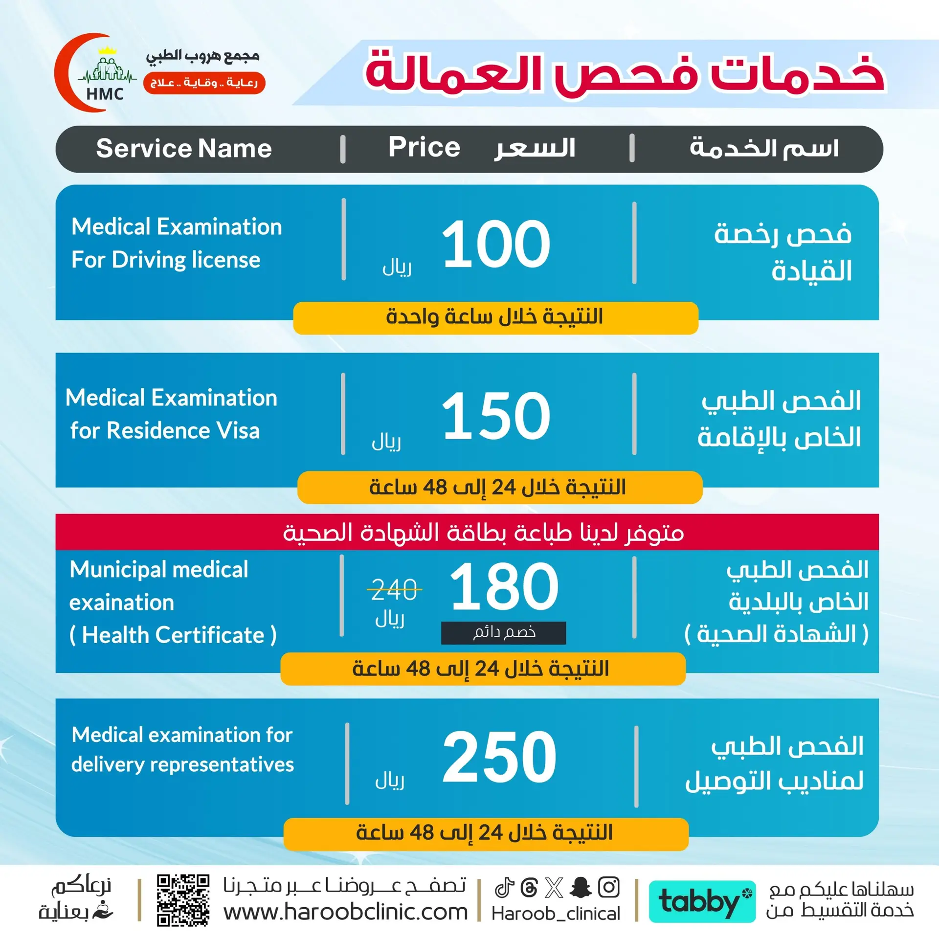 خدمات فحص العمالة
